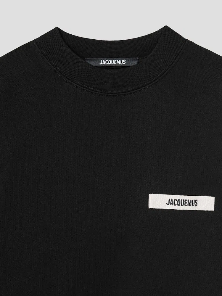 Свитшот с лентой JACQUEMUS, Black — фото 3
