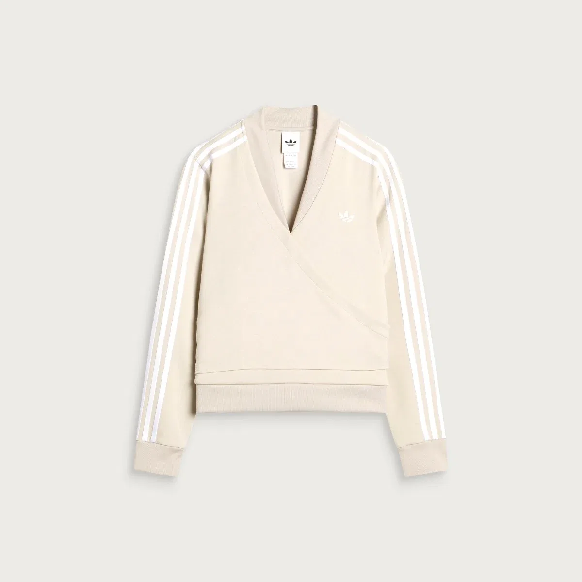 Женский топ-обёртка X Jennie Wrap Track Top Adidas, Clear Brown