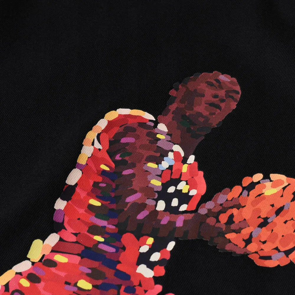 Мужская футболка с принтом Jordan Flight Essentials Tee Legend, Jordan, Schwarz — фото 4
