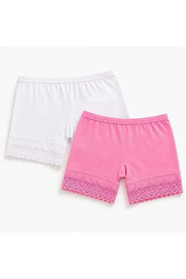 Детские боксеры для мальчиков хлопковые 2-pack Basics Diamond Outlet, White And Pink