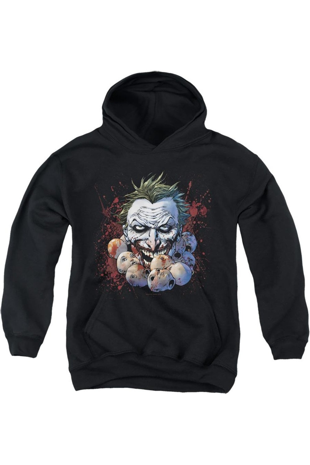 

Толстовка с капюшоном «Лига Справедливости Америки» с кукольными головами для молодежи Gildan, черный