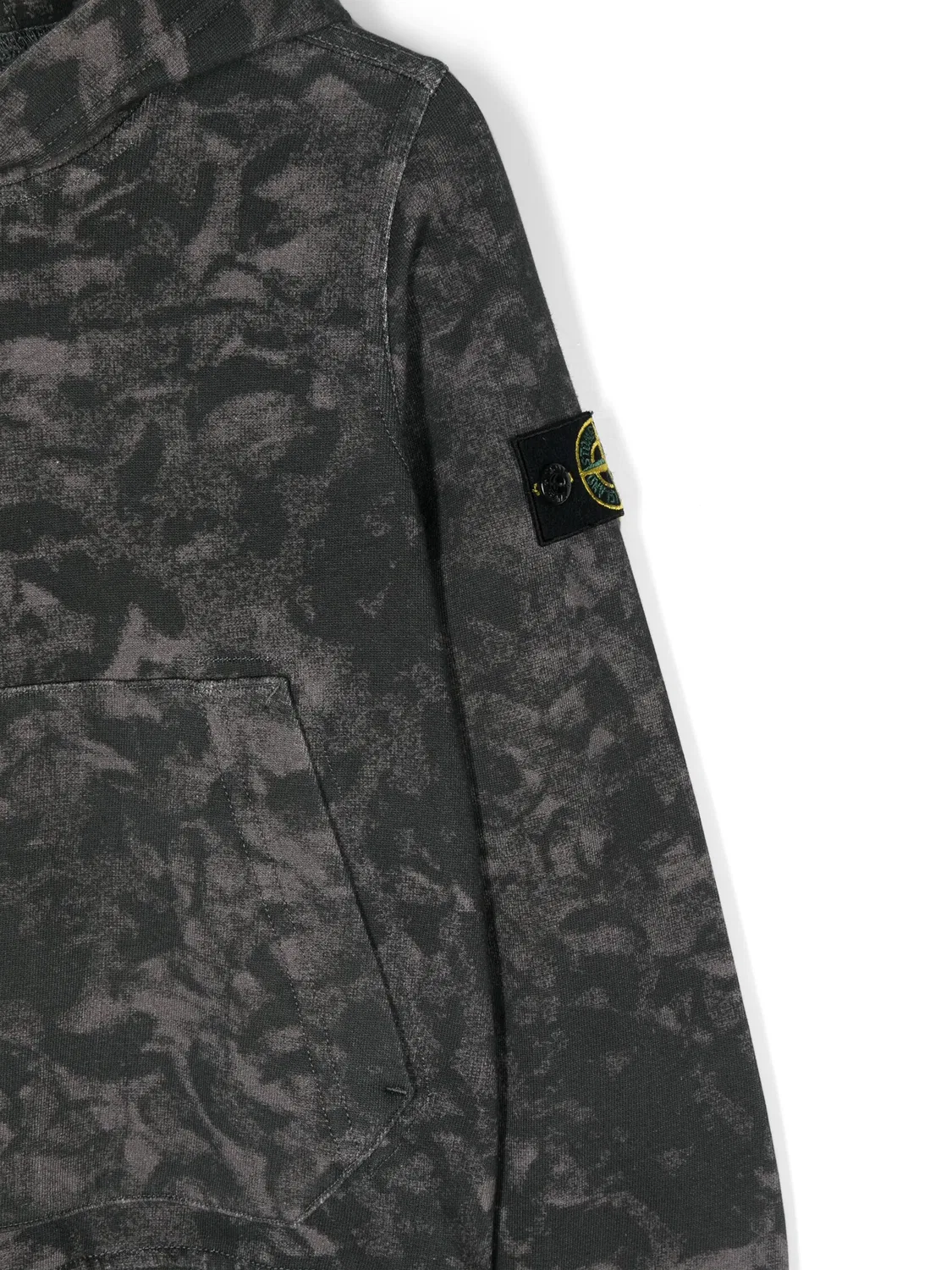 Stone Island Свитшот с нашивкой Compass хлопковый черный — фото 3