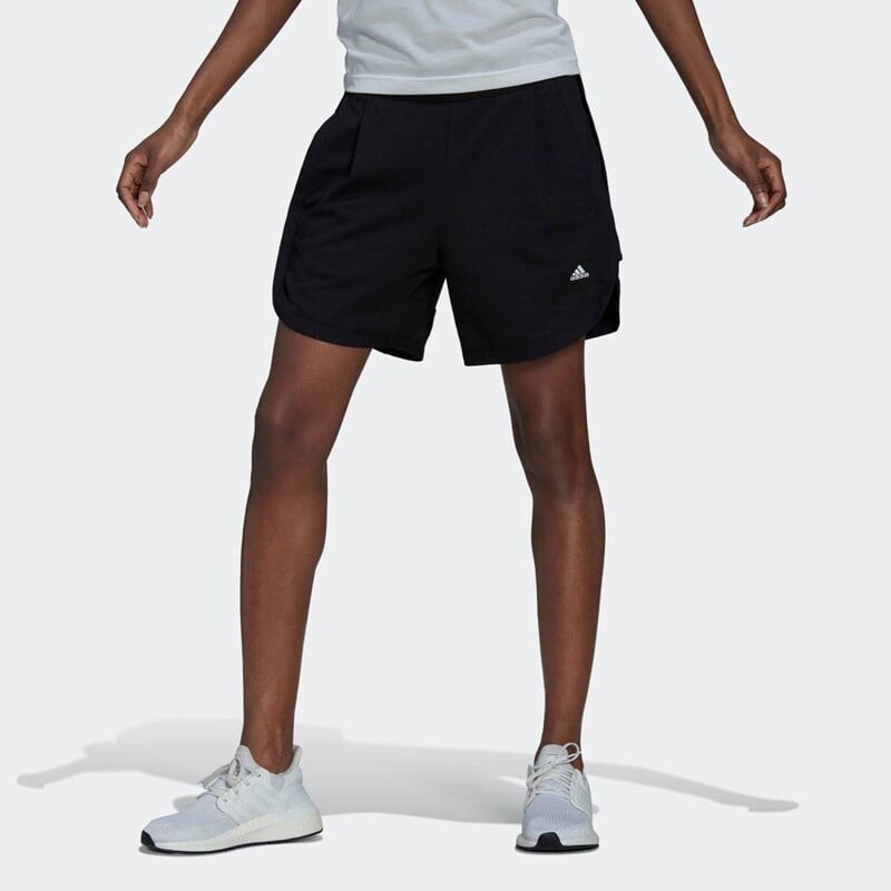

Женские летние шорты Adidas, черный