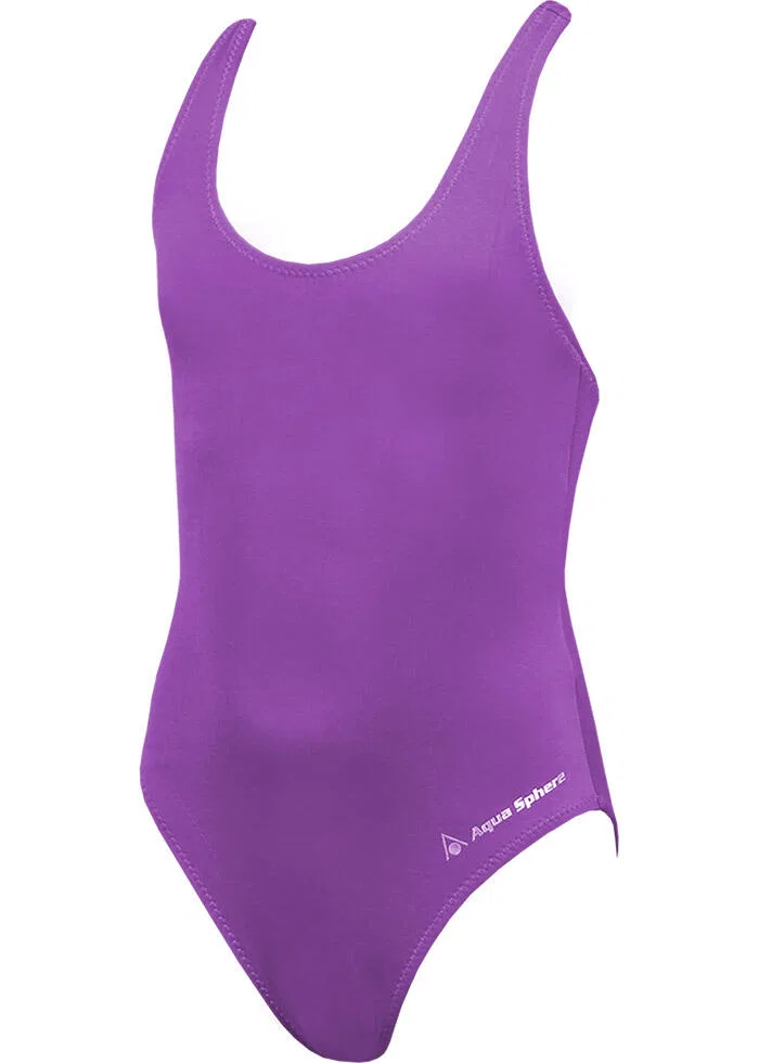 Детский купальник для девочек с закрытой спиной Aqua Sphere Eva, Violett
