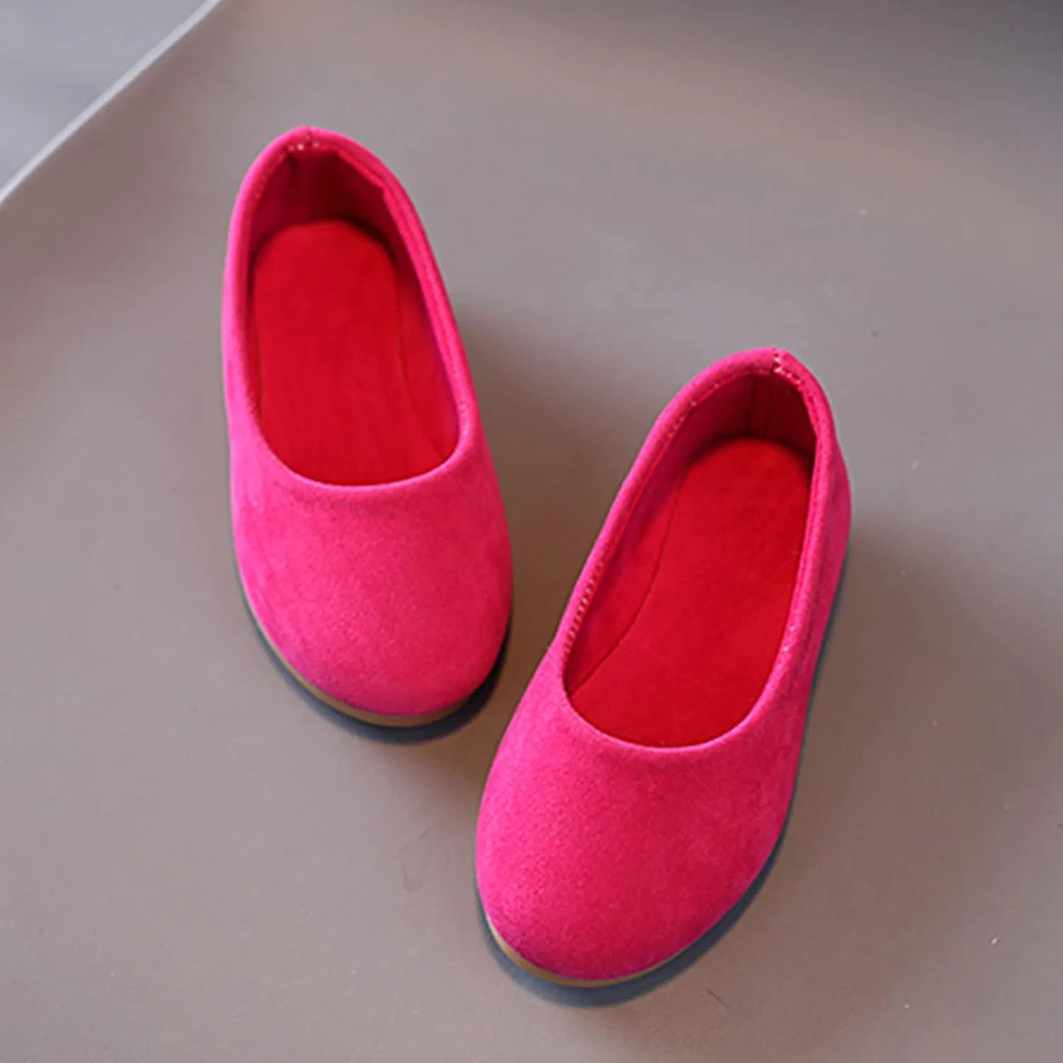 Детские ботинки для девочек повседневные Saloon Girl Boots, Hot Pink — фото 4
