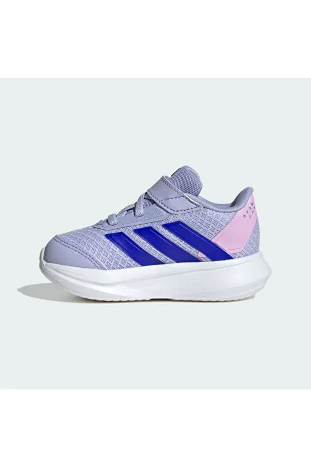 Детские кроссовки для девочек с принтом Adidas, Purple — фото 2