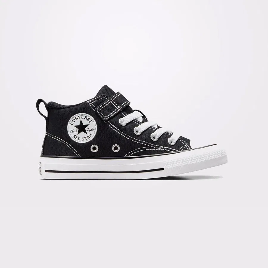 Детские кроссовки с классическим дизайном Chuck Taylor All Star Malden Street 1V, Converse, Черный