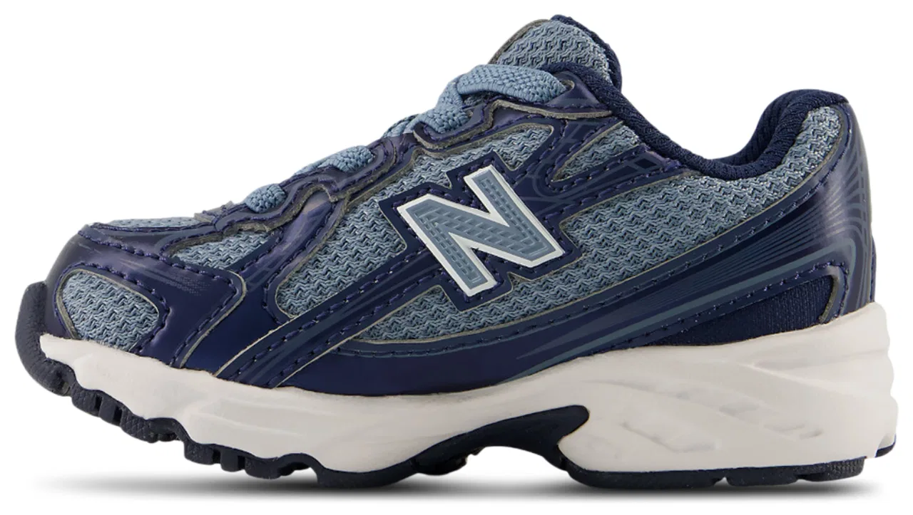 Детские кроссовки для мальчиков с амортизацией ABZORB 740 New Balance, Shadow Blue/Navy — фото 2