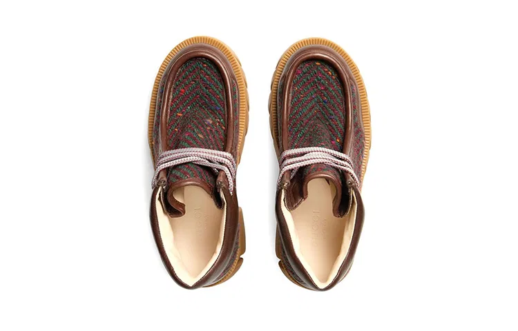 Детские ботинки GUCCI, Brown — фото 4