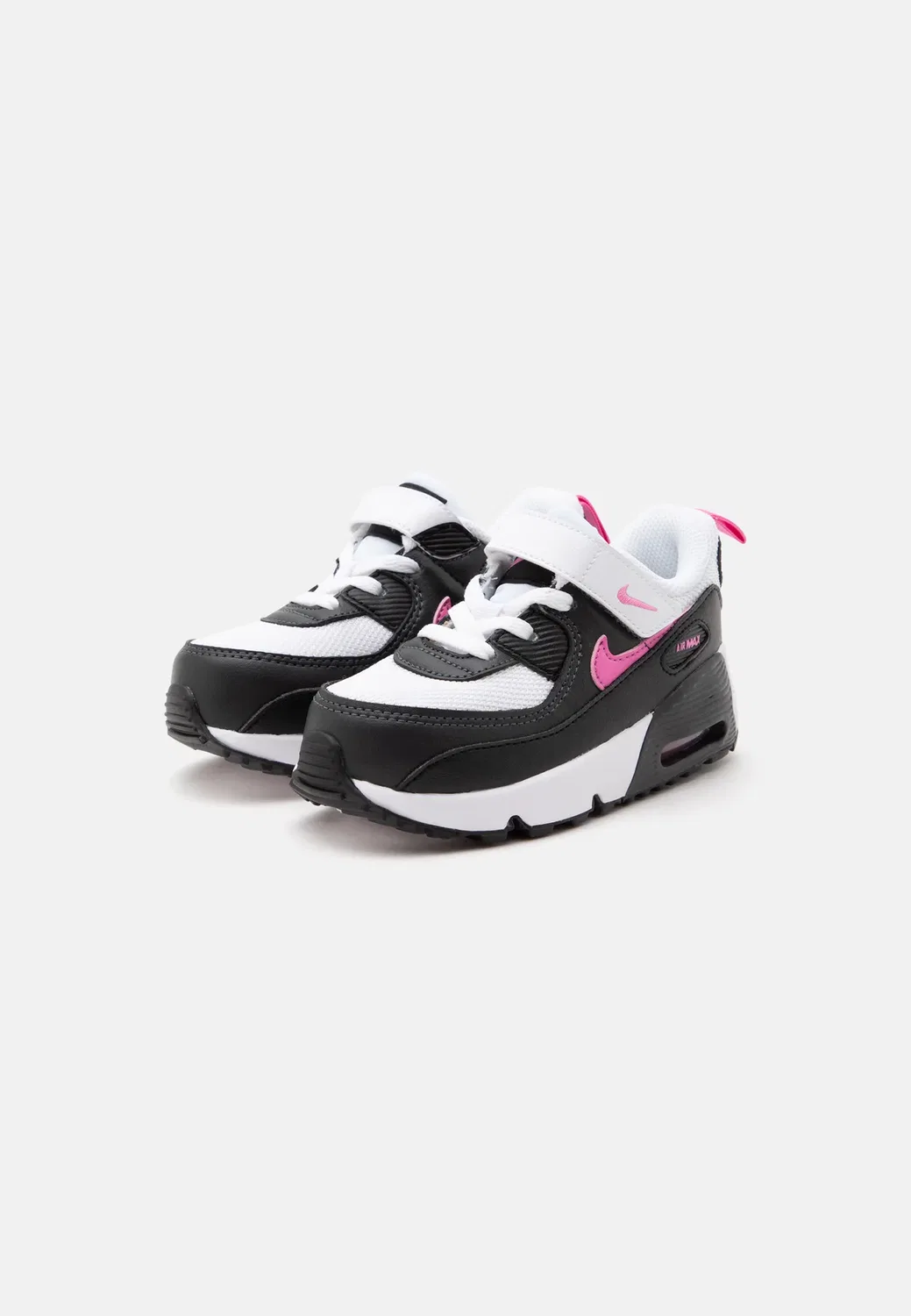 Кроссовки Air Max 90 унисекс Nike Sportswear, White/Playful Pink/Black/Anthracite — фото 2