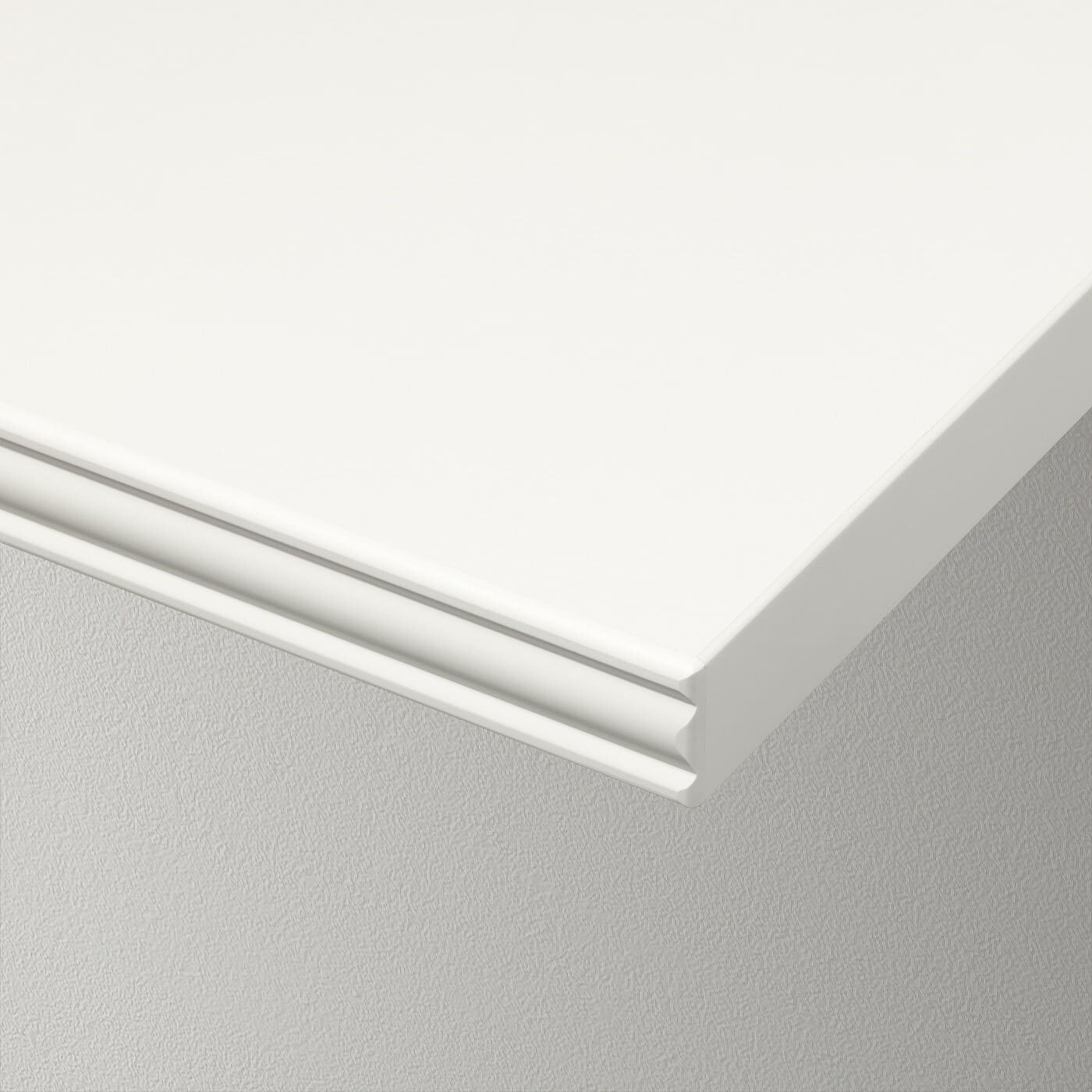 Полка навесная Ikea Bergshult, 120x30 см, белый — фото 4
