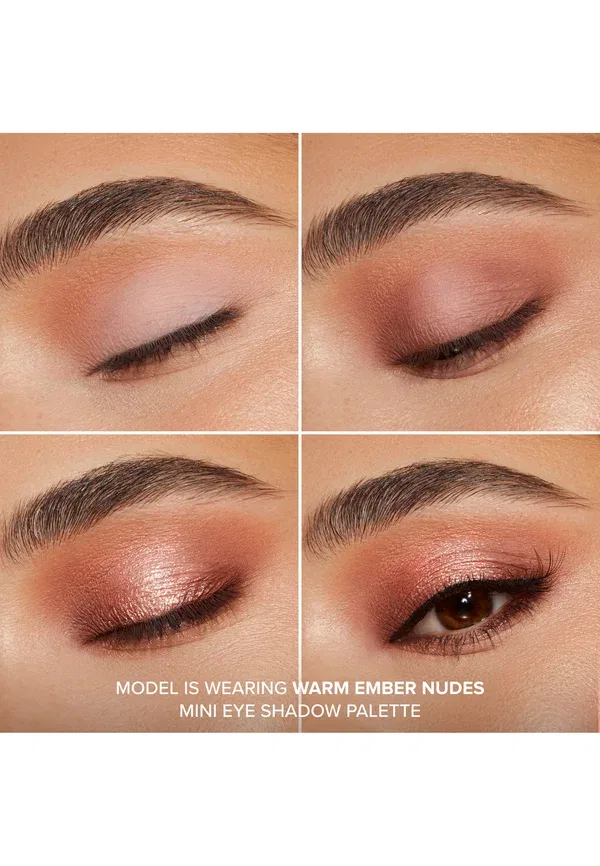 Палетка теней для век Natural Nudes Mini Too Faced, Warm Ember Nudes, 5.7 г, цвет warm ember nudes — фото 4