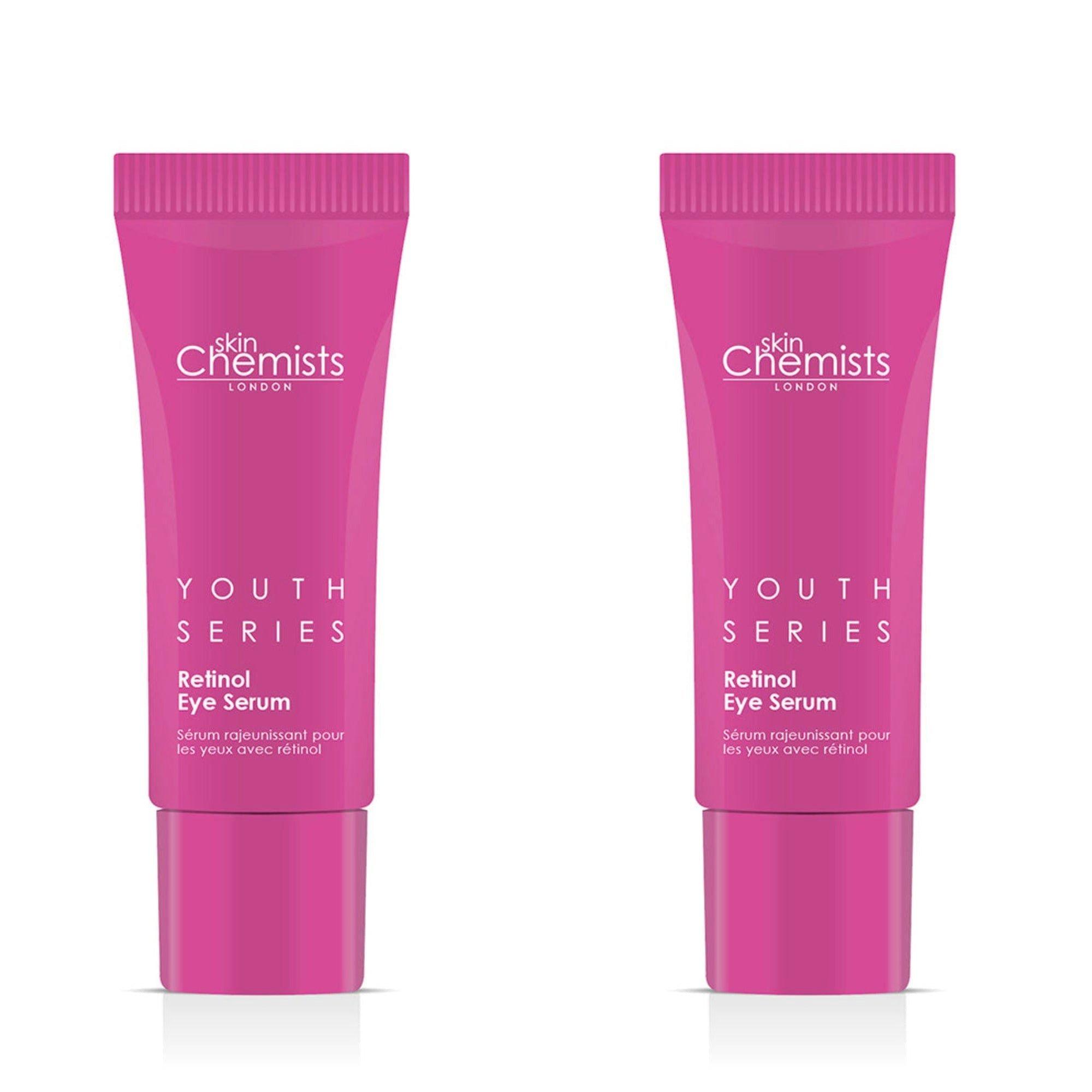 

Сыворотка для глаз Youth Series с ретинолом и бакучиолом skinChemists, 2 ct