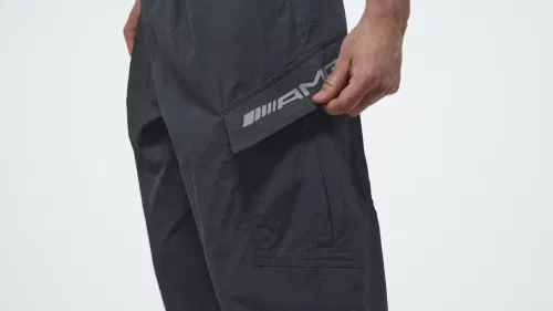 Мужские брюки карго свободного кроя AMG Woven Cargo Pants Adidas Performance, черный — фото 2