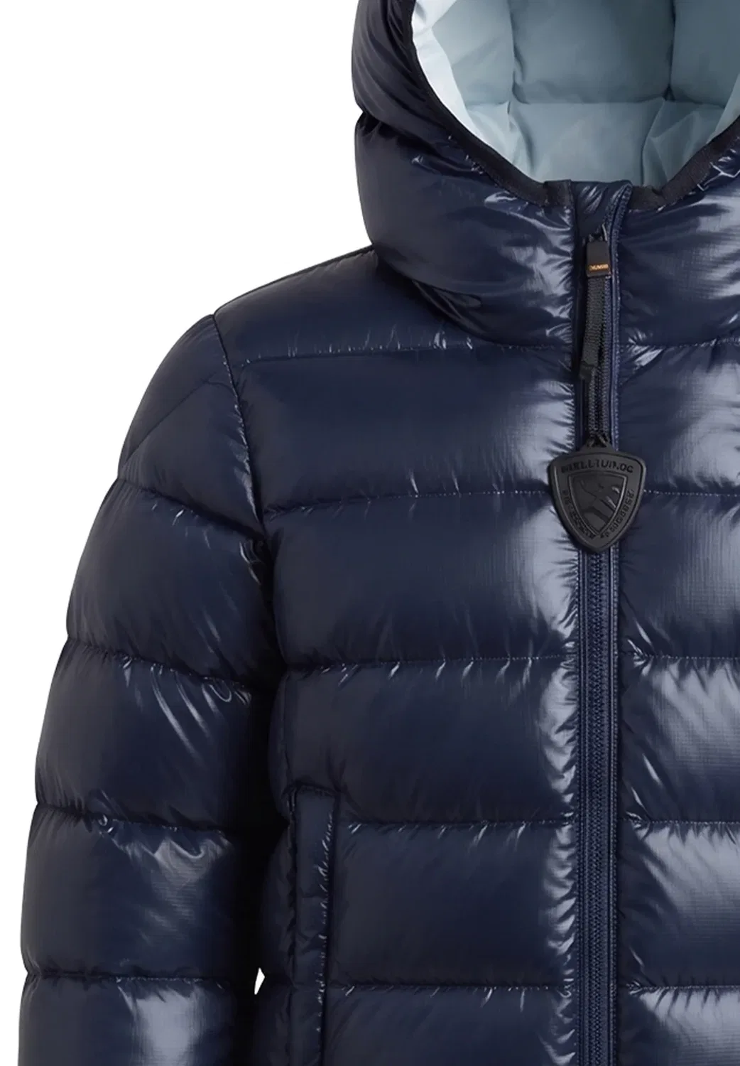 Giubbotto bambino - зимняя куртка Blauer, Blu — фото 3