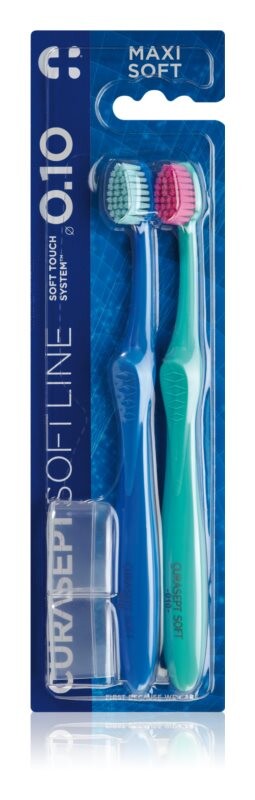 

Зубная щетка Curasept Softline 0.10 Maxi Soft 2Pack