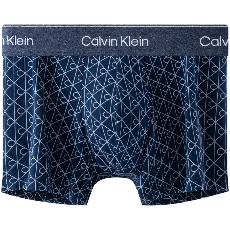 Мужские боксеры с длинным рукавом Calvin Klein, Navy Blue Island