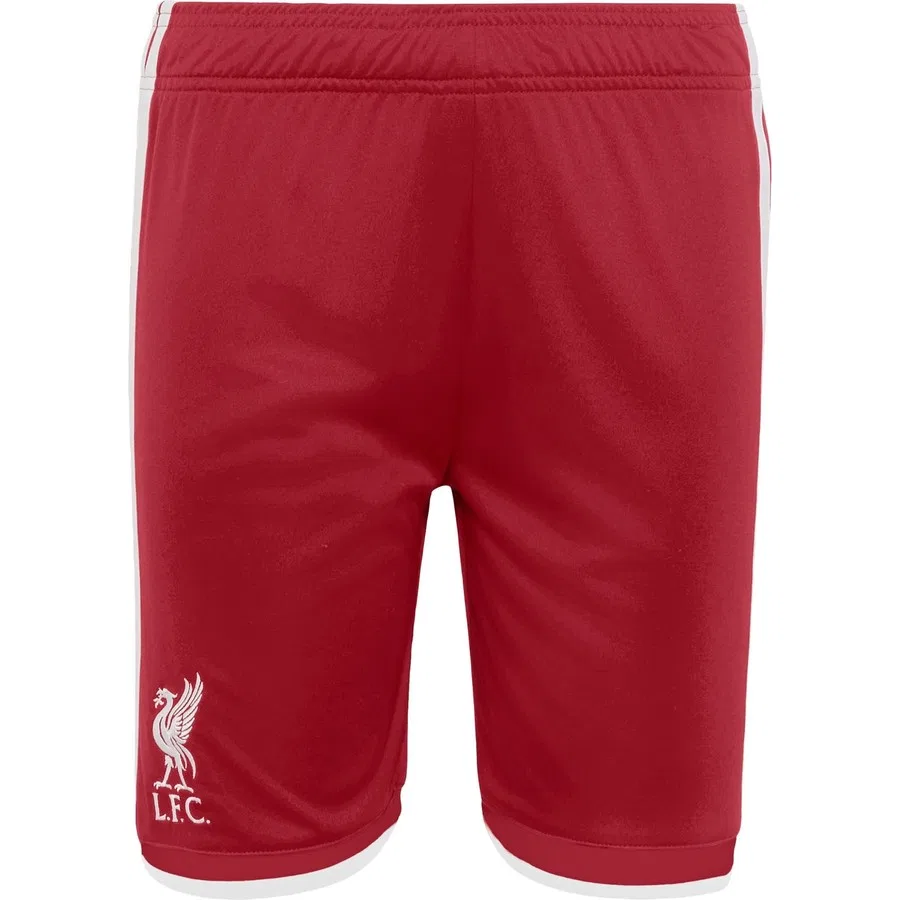 Детские шорты с принтом Liverpool FC 26/27 Home adidas, Красный — фото 3