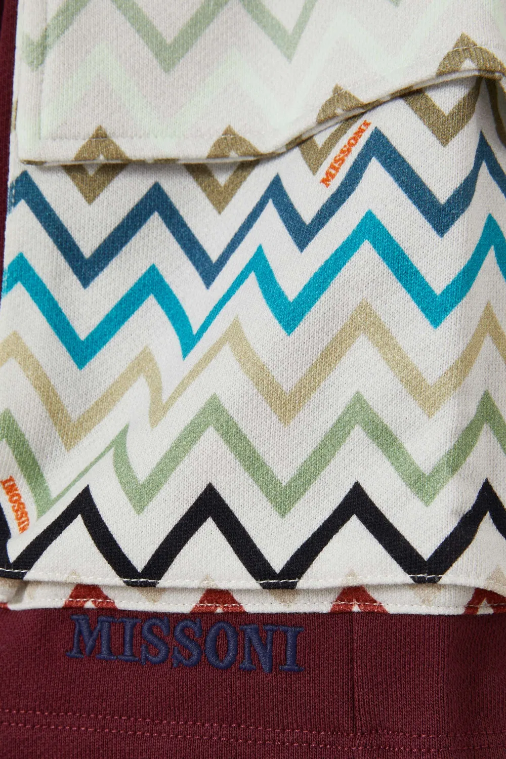 Шорты с зигзагом Missoni, красный — фото 4