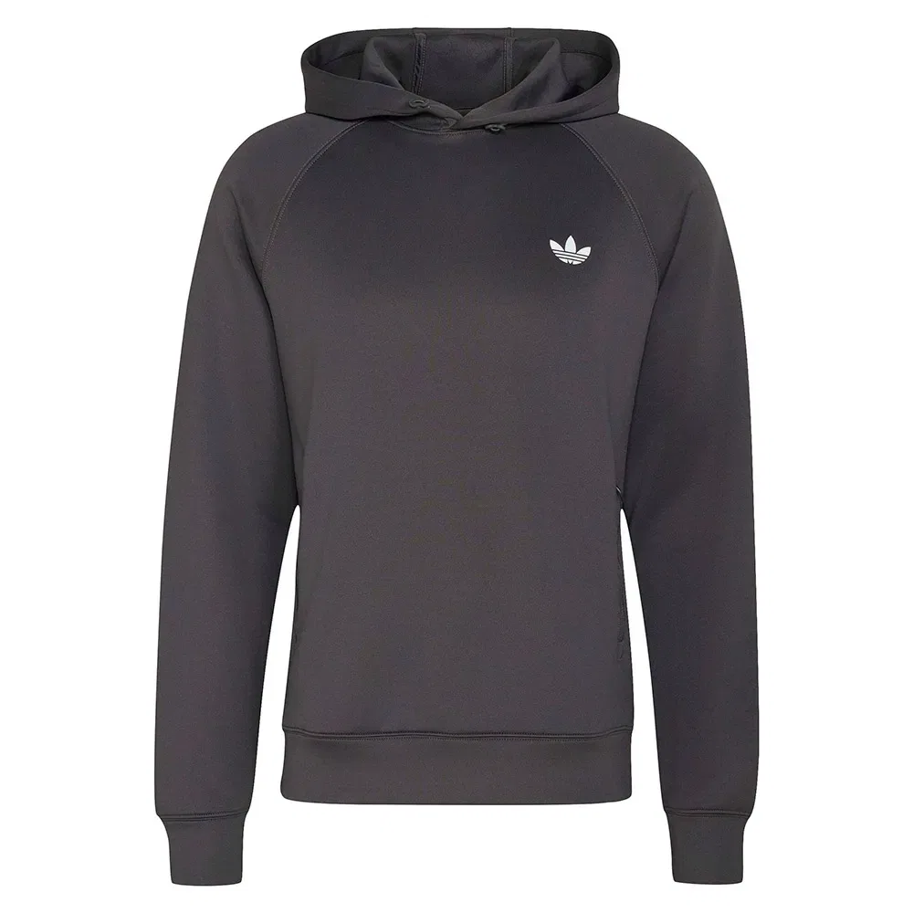 Худи Adidas Originals Trefoil Essentials Spacer, серый — фото 3