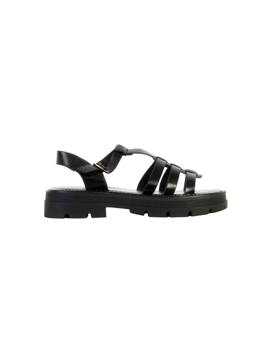 Сандалии Super Mode 'Kindersandalen mit Riemen' черного цвета — фото 2