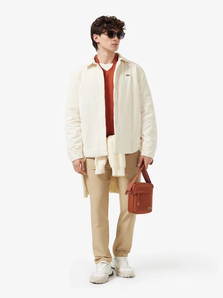 Пуховик из вельвета, модель CH7211 LACOSTE — фото 4