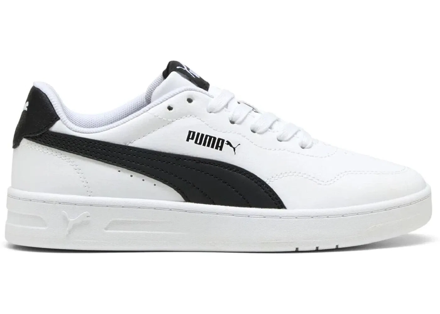 Детские кроссовки Lifestyle Puma Court Lally Белые/Черные