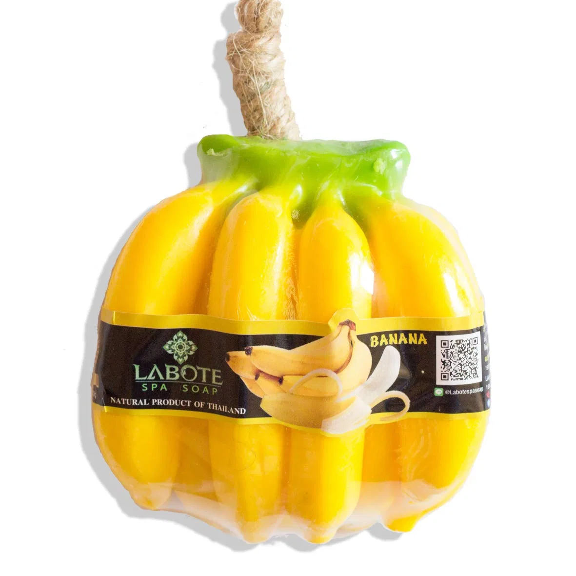 Мыло ручной работы Banana, LABOTE, набор 10 шт, 1000 г