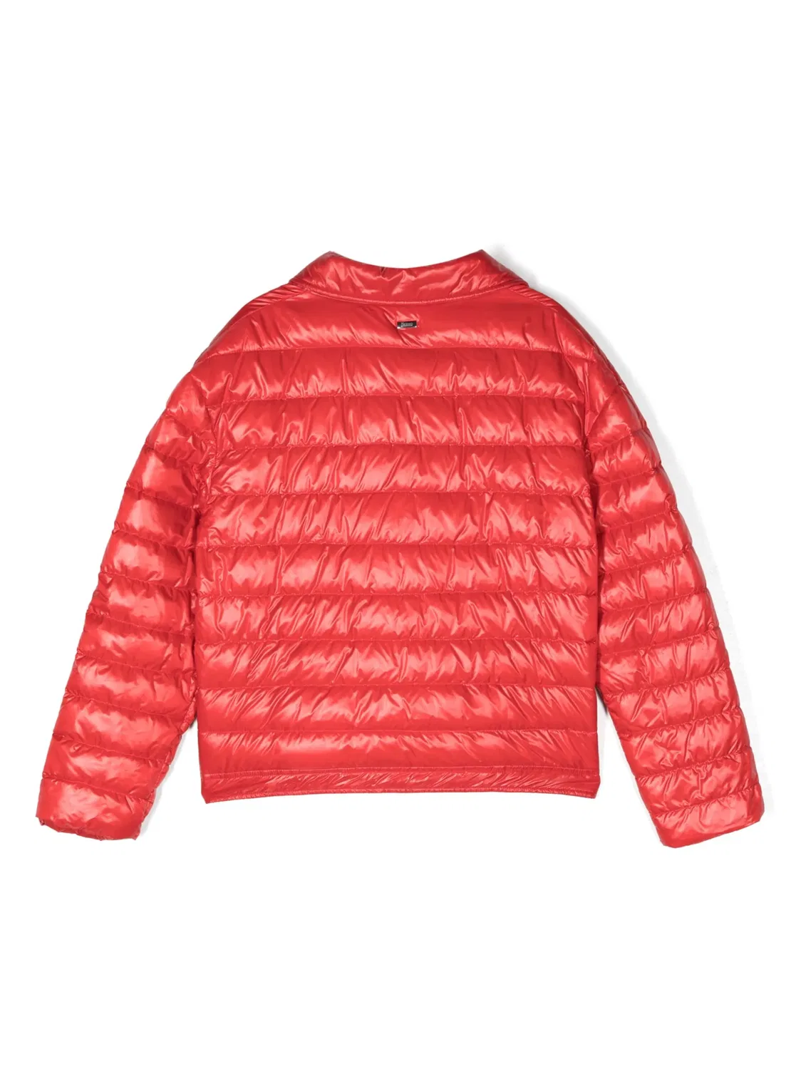 Стеганая куртка на молнии Herno Kids, красный — фото 2