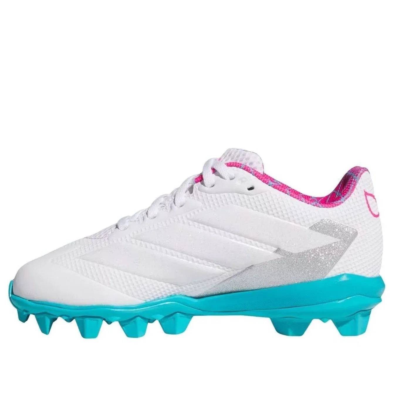 Детские футбольные бутсы с принтом Ghost Spider Adidas Adizero, белый