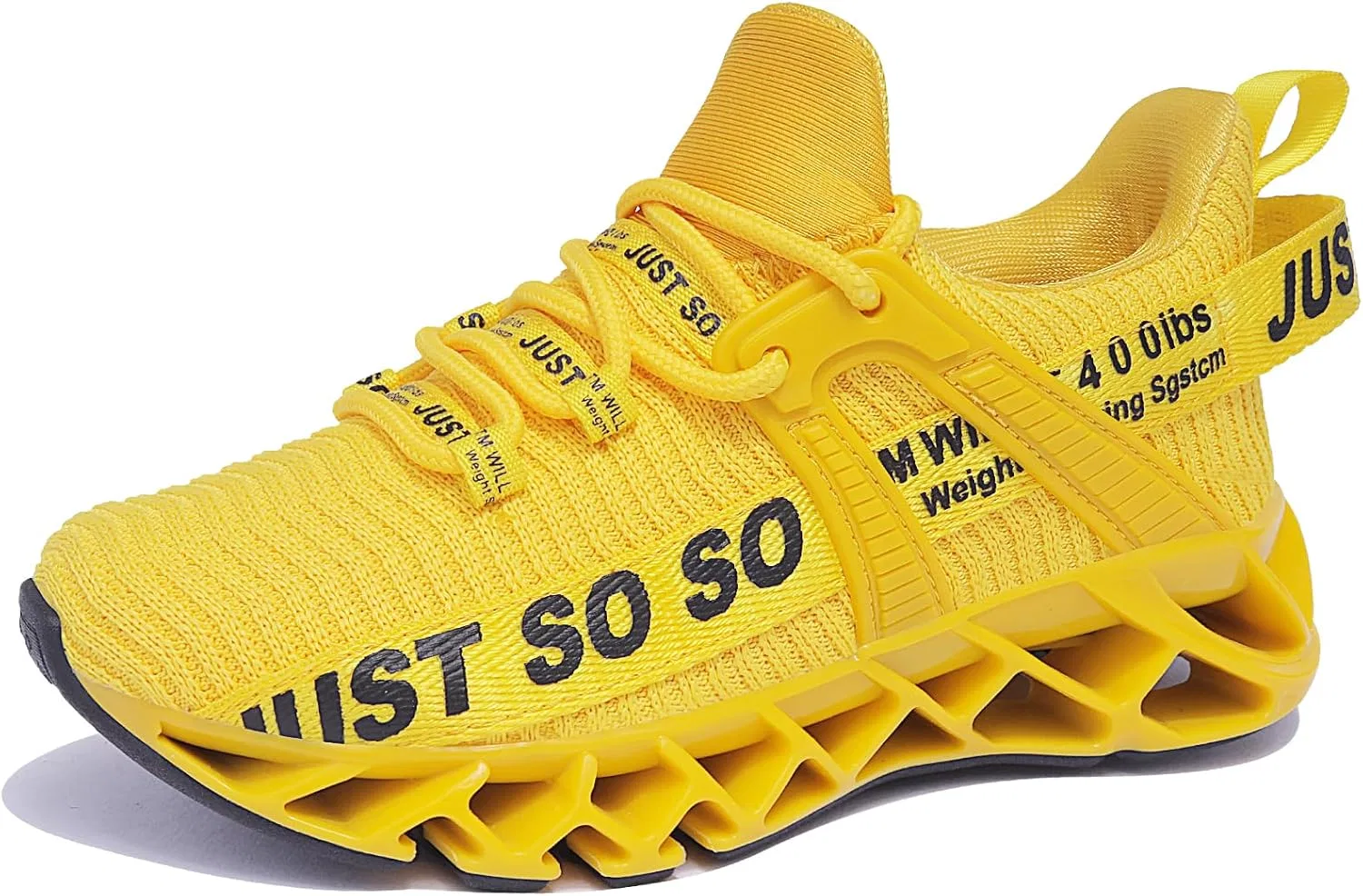 Детские кроссовки для бега с нескользящей подошвой COKAFIL, Yellow — фото 2
