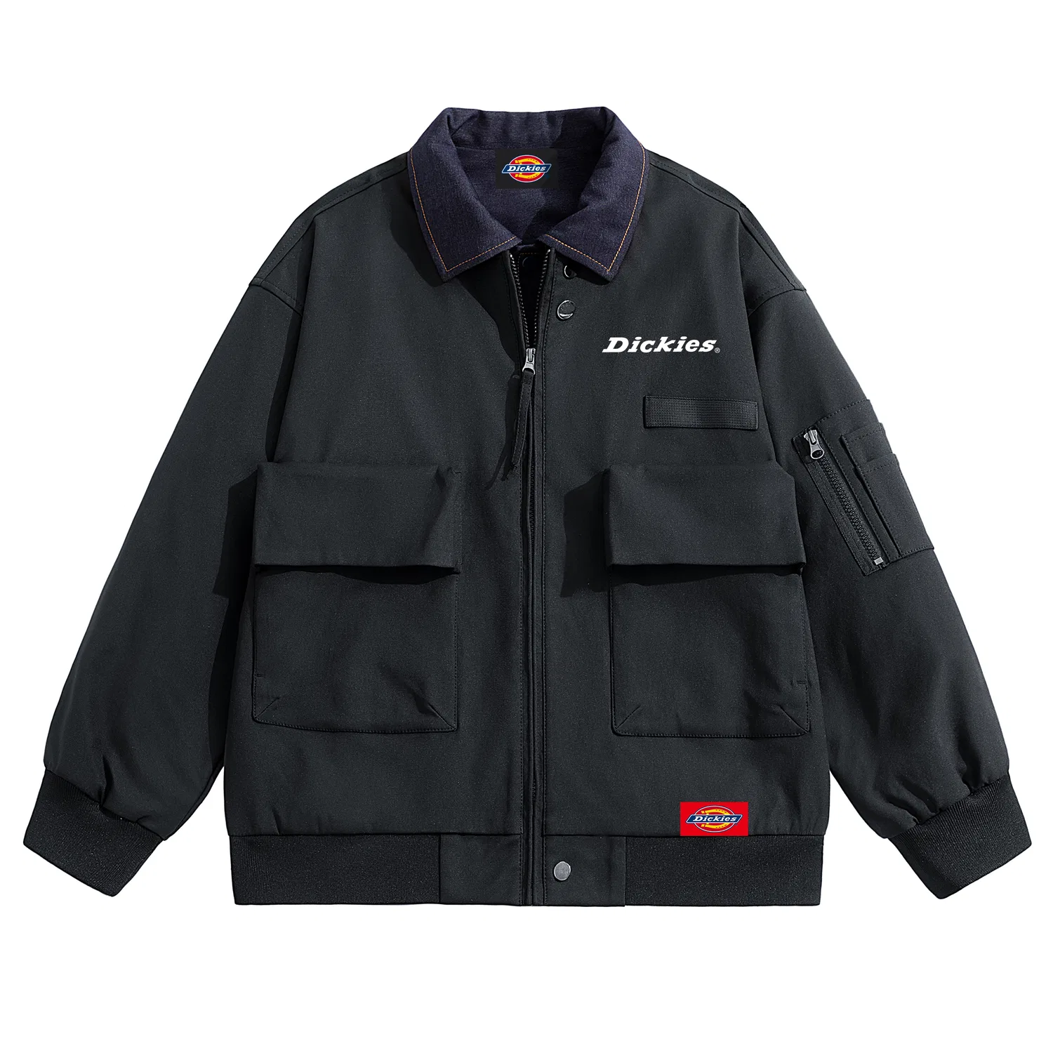 Детская куртка с лацканами прямого кроя Dickies, Apricot — фото 3