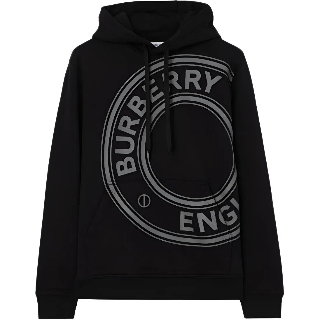 Мужская толстовка с капюшоном прямой посадки Burberry, Black