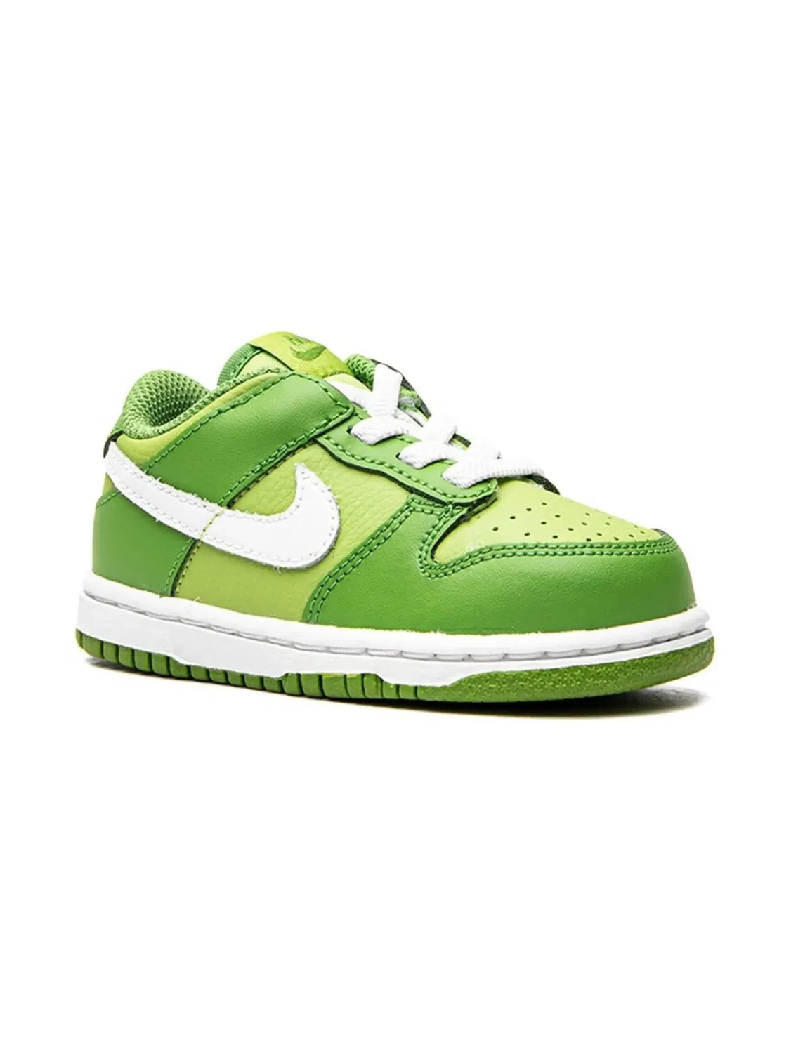Nike Dunk Low "Хлорофилл" Кроссовки, светло-зеленый/белый