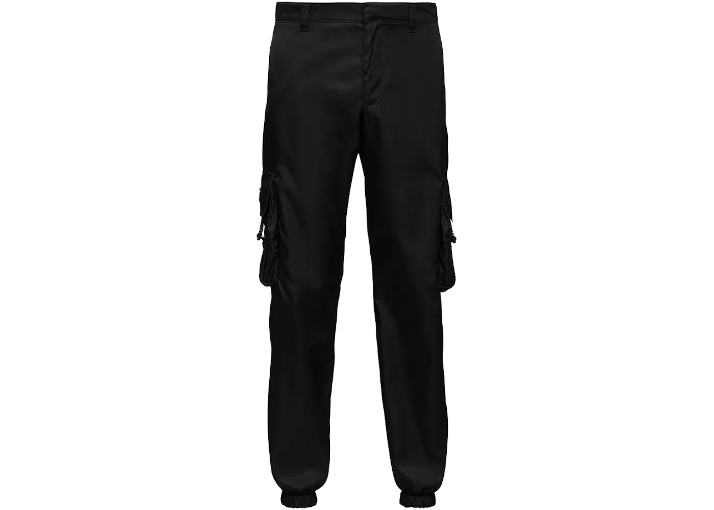 Мужские брюки-карго из рециклированного нейлона Prada, Black