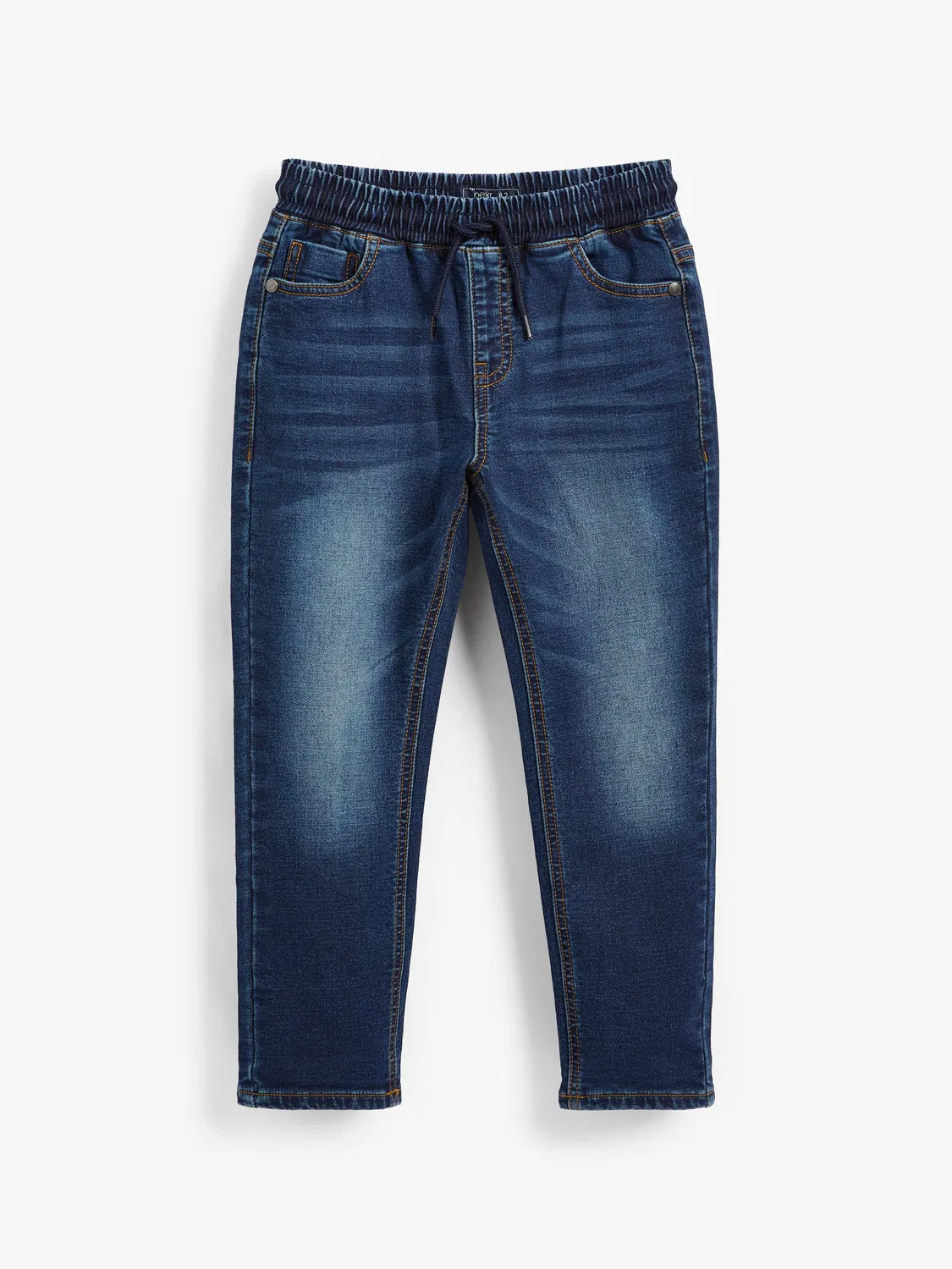 Джинсы Regular Fit с эластичным поясом, Indigo Blue Next