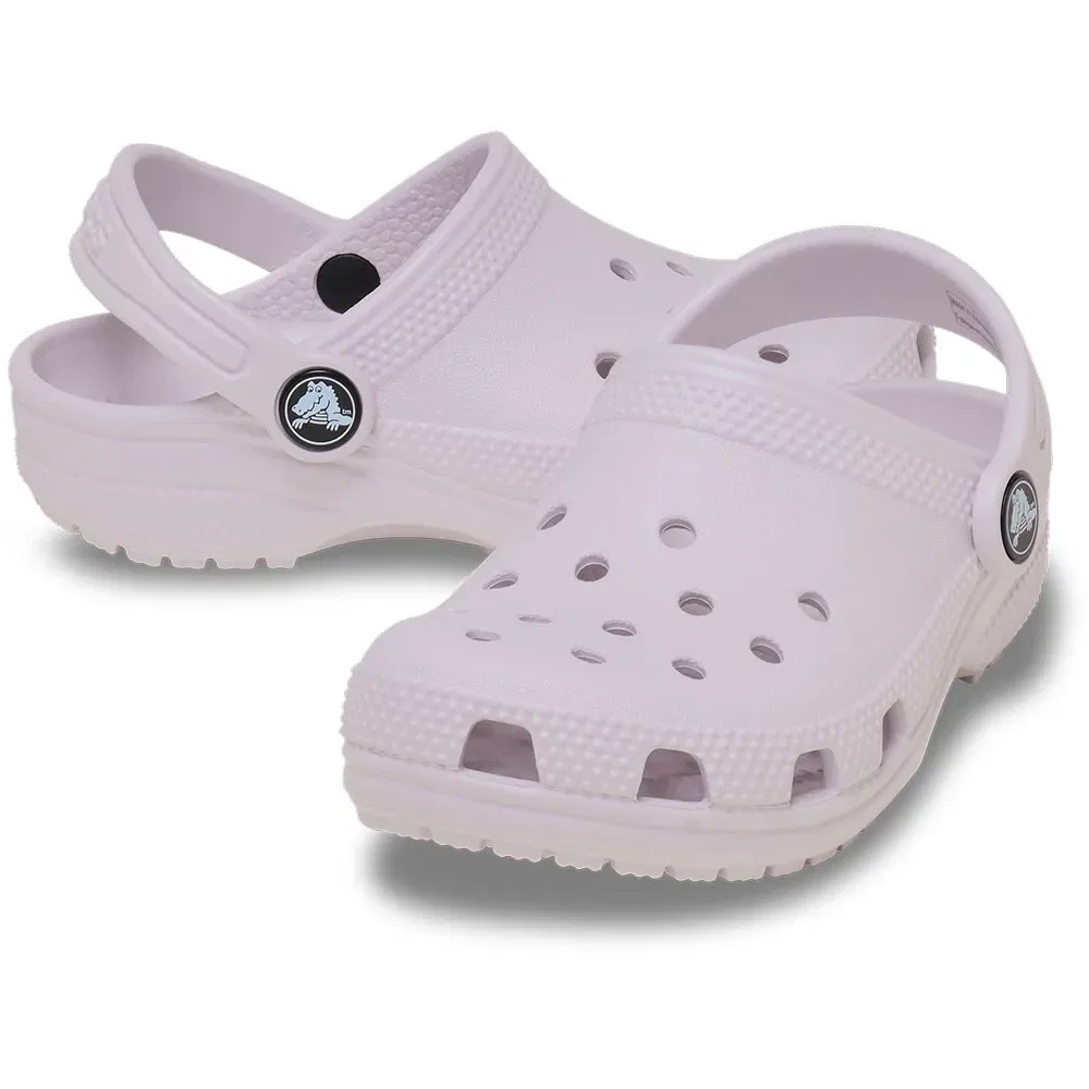 Клоги Classic Toddler Crocs, белый — фото 3