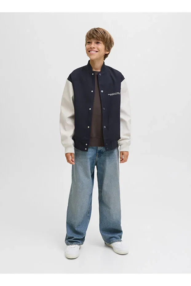 Темно-Синяя детская куртка 12279771 Jack & Jones