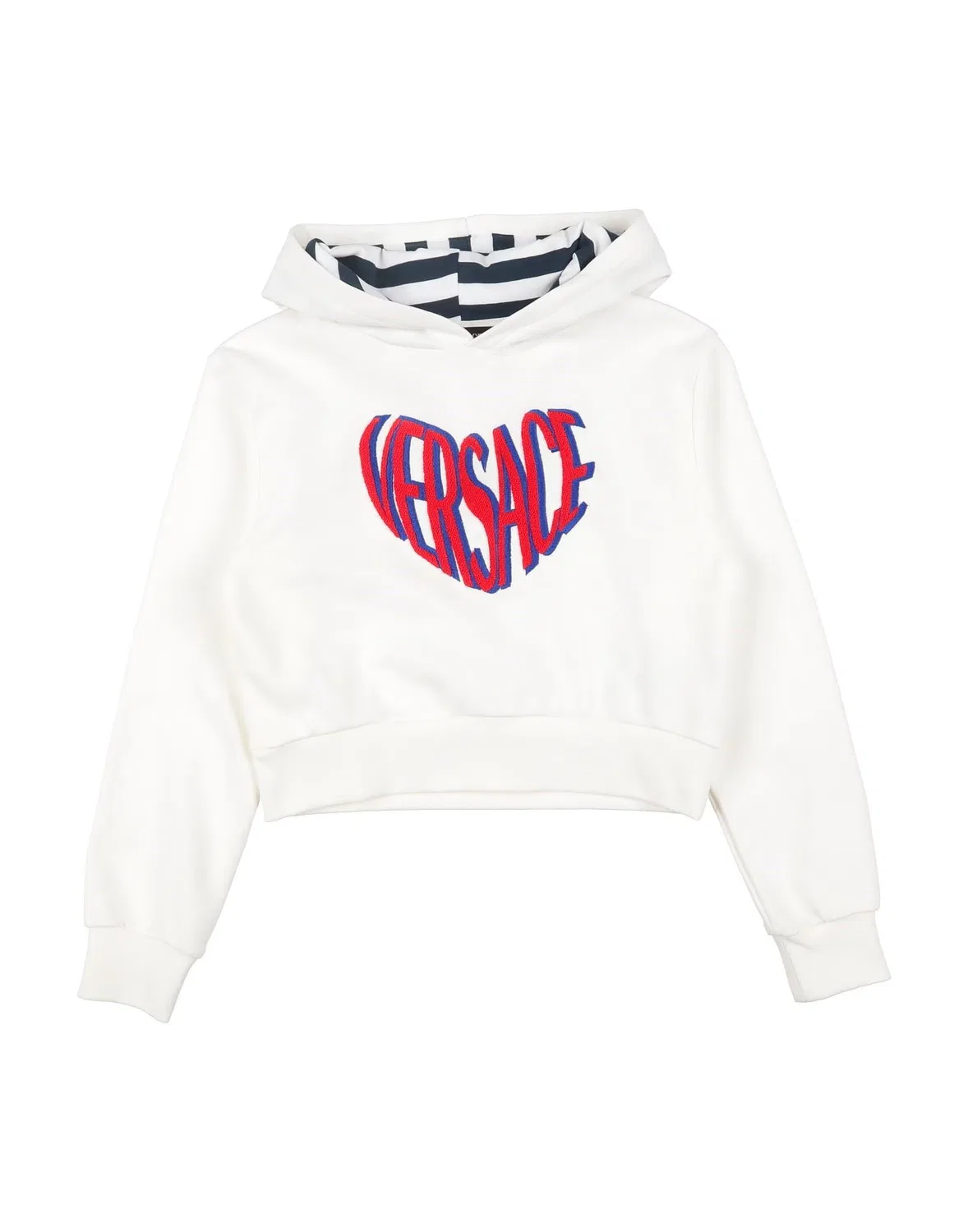 Детская худи с капюшоном Versace Young, белый