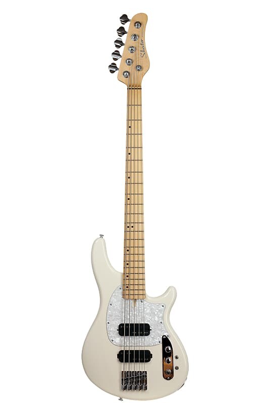 

Schecter 2495 5-струнная бас-гитара, цвет слоновой кости, CV-5