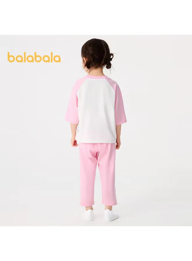 Комплект пижамный с охлаждающим эффектом 209225171215 Balabala, розовый — фото 3