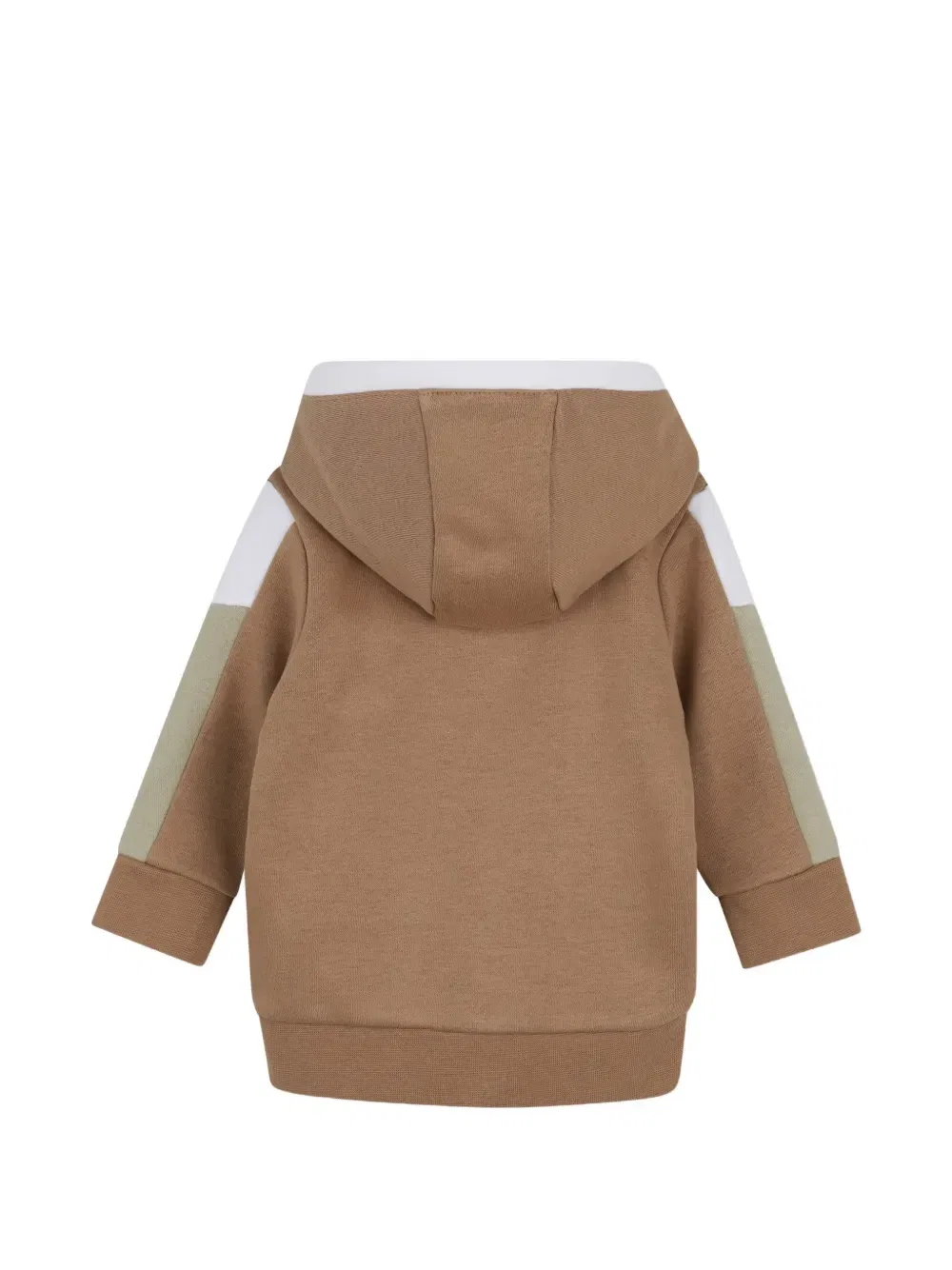 Толстовка на молнии с логотипом Boss Kidswear, коричневый — фото 2