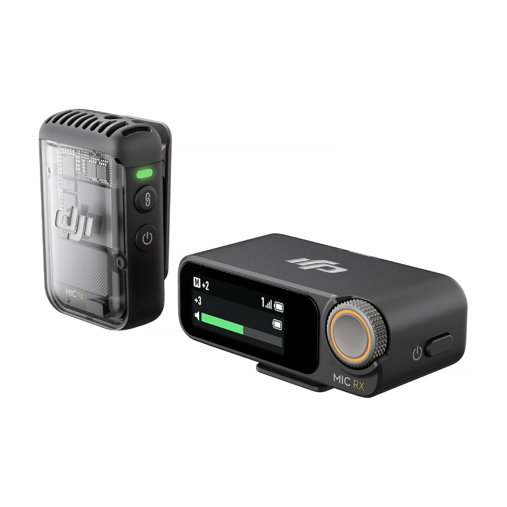 

Беспроводная микрофонная система DJI Mic 2 (CN), 1 передатчика + 1 приемник, черный
