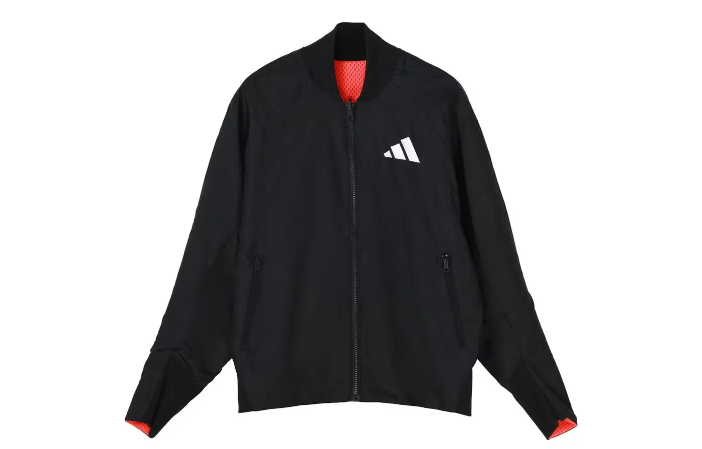 Куртка свободного кроя с принтом тигра Adidas, черный — фото 2