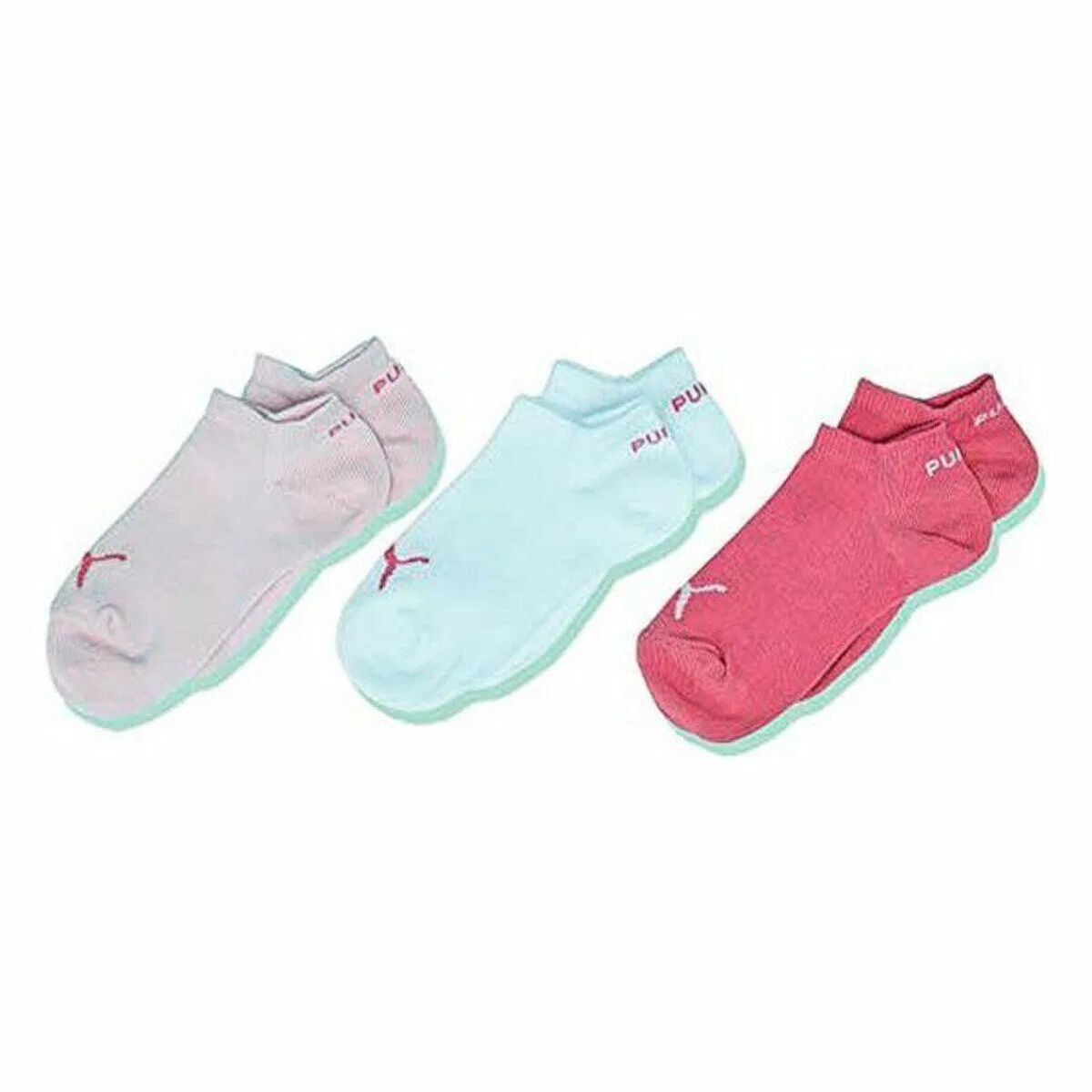 Детские носки с принтом Puma Kids Quarter CDT, Schwarz — фото 2