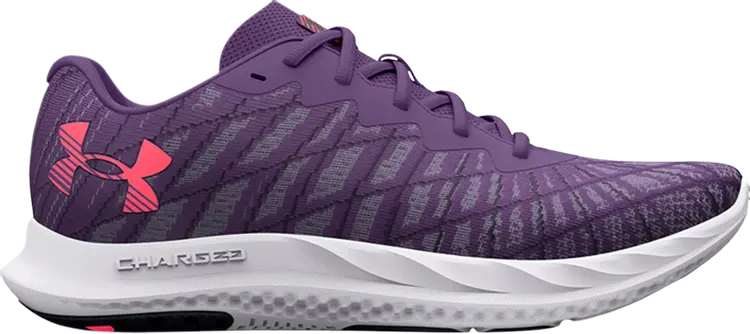 

Кроссовки Under Armour Wmns Charged Breeze 2 Retro Purple Pink, фиолетовый