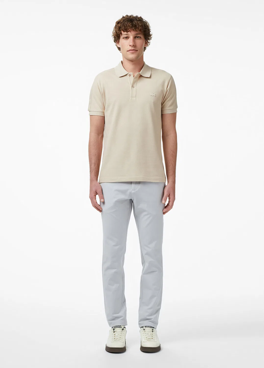 Чинос Slim Fit Lacoste, grey