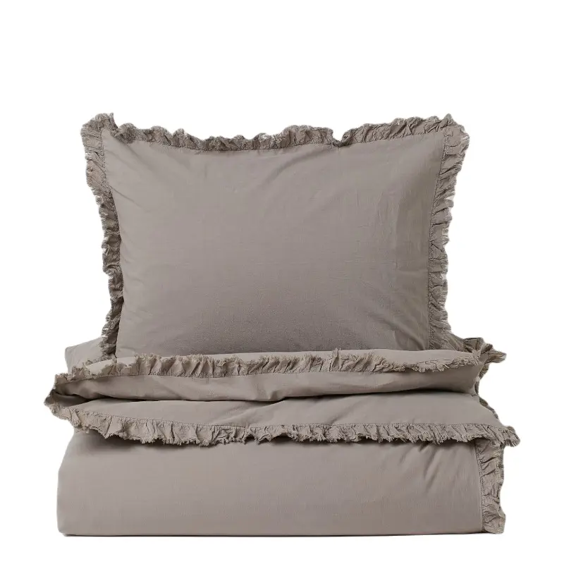 

Комплект односпального постельного белья H&M Home, серый