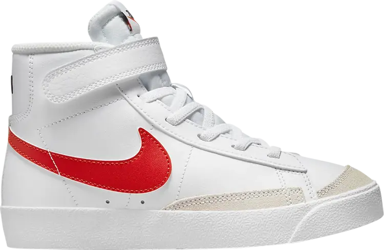 

Кроссовки Nike Blazer Mid '77 PS 'White Habanero Red', белый