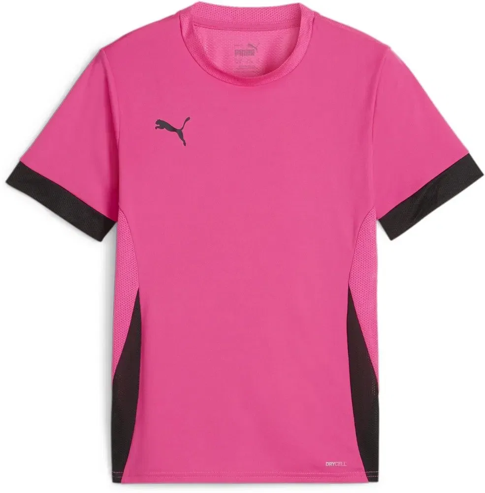 Футболка спортивная с принтом TeamGoal Matchday Jersey jr Puma, розовый